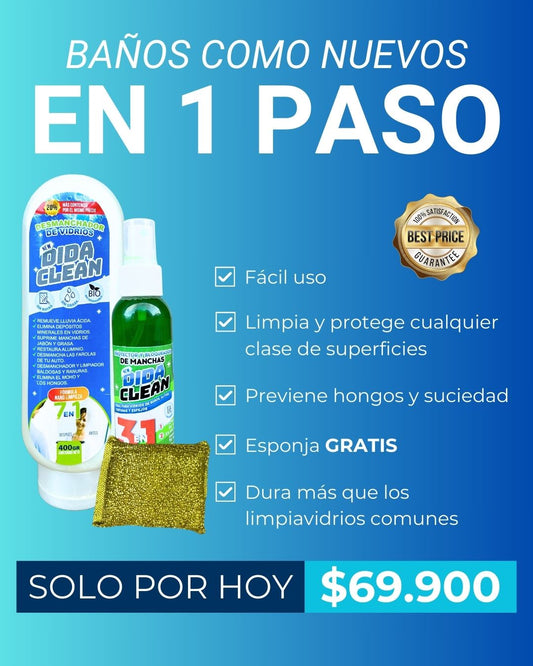 Kit restaurador de vidrios Dida Clean ®